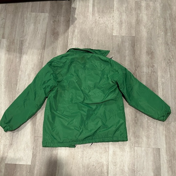 Vintage HOWE Athletic Apparel Hooded SZ S, Sports Jacket Acetate Blend Lining - Picture 3 of 4